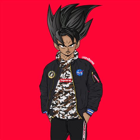 goku gucci wallpaper desktop.